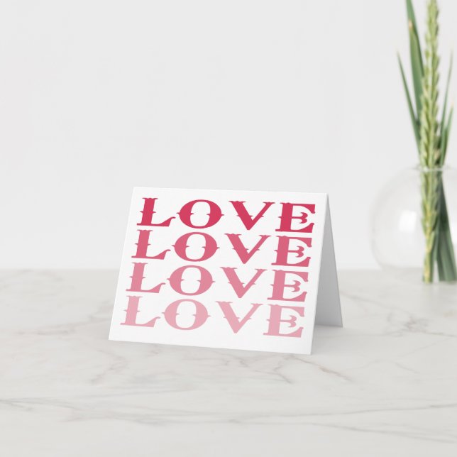LOVE HOLIDAY CARD (Front)