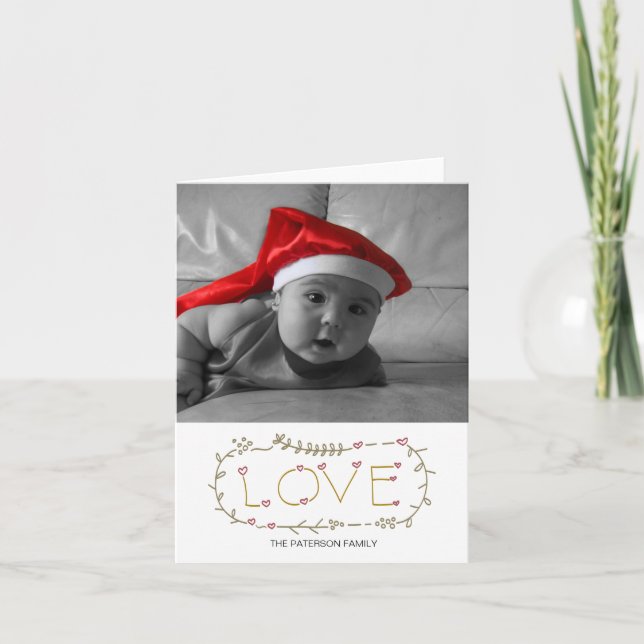 LOVE HOLIDAY CARD (Front)