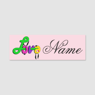 Love, holiday, Valentine's day Name Tag