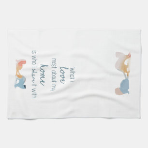 Love Home Ferrets Kitchen Towel