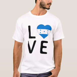 Love - Honduras Flag T-Shirt