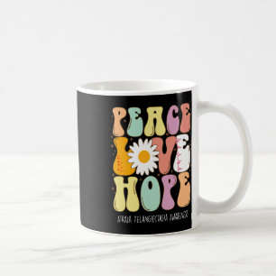 Love Hope Ataxia Telangiectasia Awareness Gift Coffee Mug
