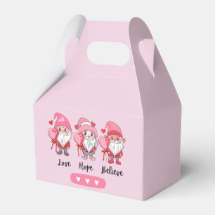 Love Hope Believe Valentine's day gift Favor Box