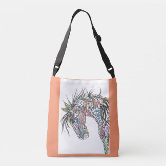 Love Horses cross body bag