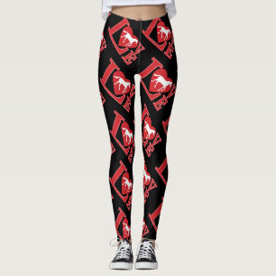 Love Horses, I lovve Horses Leggings