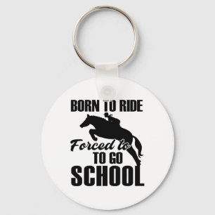 Love Horses Riding Horseback Riding Girl Funny Hor Keychain