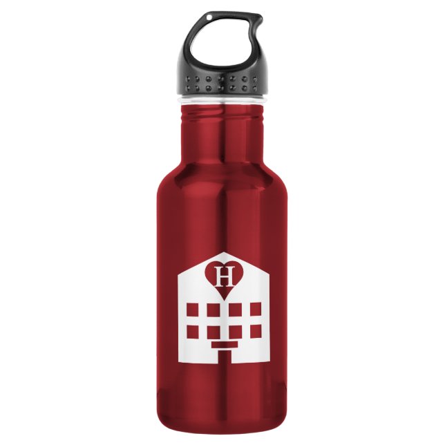 Love Hotel Japanese Emoji 532 Ml Water Bottle (Front)