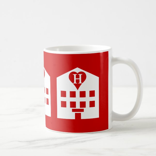 Love Hotel Japanese Emoji Coffee Mug (Right)