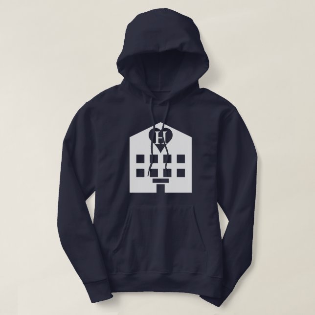 Love Hotel Japanese Emoji Hoodie (Design Front)