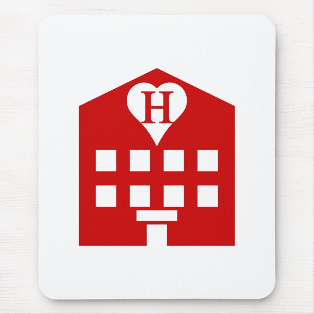 Love Hotel Japanese Emoji Mouse Pad (Front)