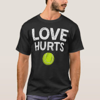Love Hurts Funny Tennis