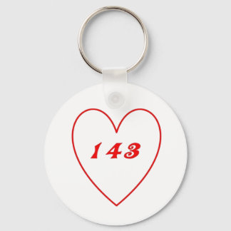 Love, I Love You Keychain