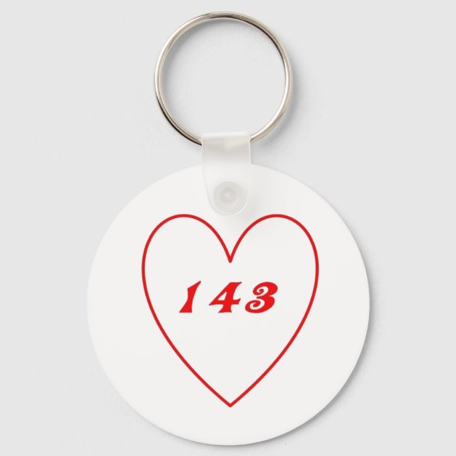 Love, I Love You Keychain (Front)