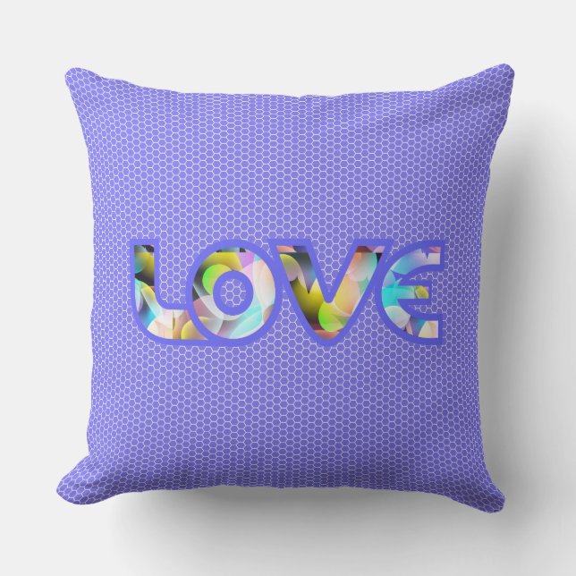 LOVE II THROW PILLOW (Front)