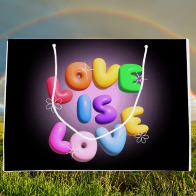 Love in 3D Large Gift Bag (Creator Uploaded)