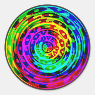 Love in a Can of Paint Classic Round Sticker