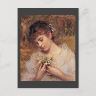Love in a Mist by Sophie Anderson Postcard