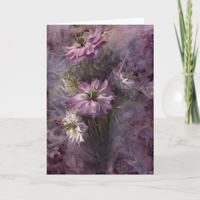 Love-In-A-Mist Card (Front)