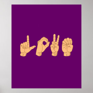 LOVE in American Sign Language