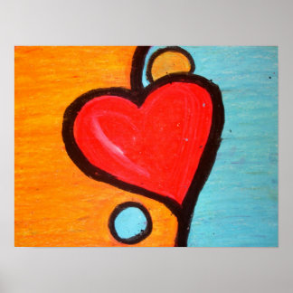 love in balance | print