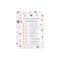 Love in Bloom Bridal Shower Who Said Game Card