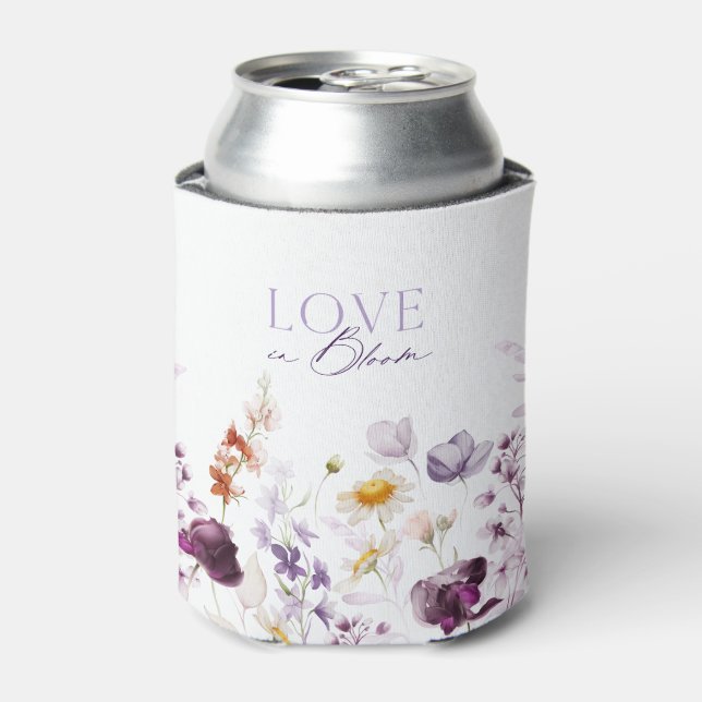  Love in Bloom Floral Can Cooler (Can Front)
