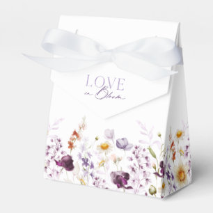 Love in Bloom Floral Favour Box