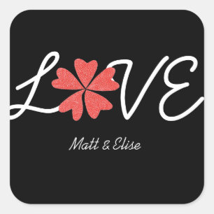 Love in Bloom wedding seal