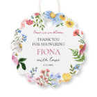 Love in Bloom Wildflower Bridal Shower Thank you