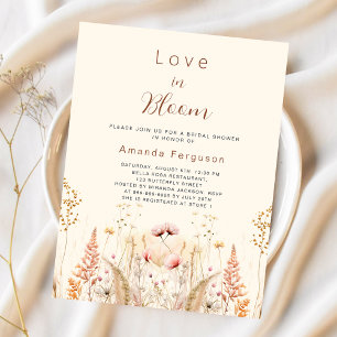 Love in bloom wildflowers budget Bridal Shower