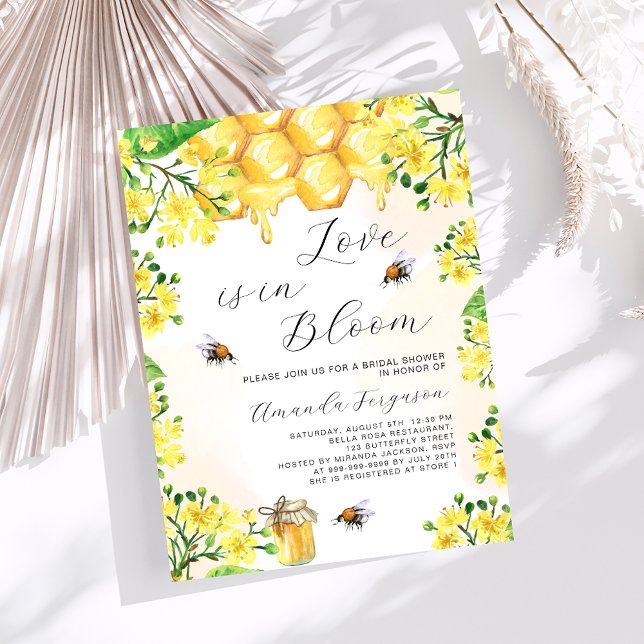 Love in Bloom yellow florals budget Bridal Shower (Creator Uploaded)