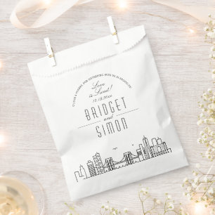 Love in Brooklyn   Wedding Favour Bags