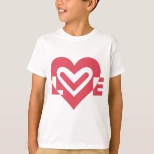Love in Cherry Pink T-Shirt