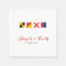 LOVE in Colourful Nautical Flags