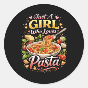 Love in Every Bite Classic Round Sticker