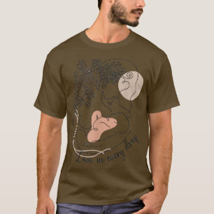 Love In Every Drop Mom Floral Boho Breastfeeding A T-Shirt