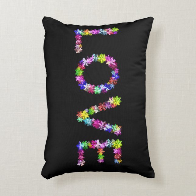 Love in Every Form | Inspirational  Accent Pillow (Front(Vertical))