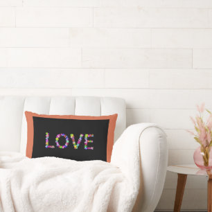Love in Every Form Inspirational Lumbar Pillow