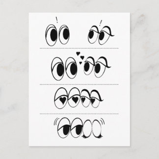 love in four steps.ai postcard