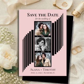 Love in Frames Modern Photo Save the Date