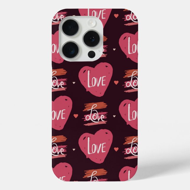 Love in Hearts Case-Mate iPhone Case (Back)