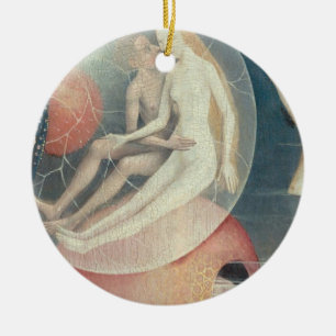 Love In Hell By Hieronymus Bosch Ceramic Ornament