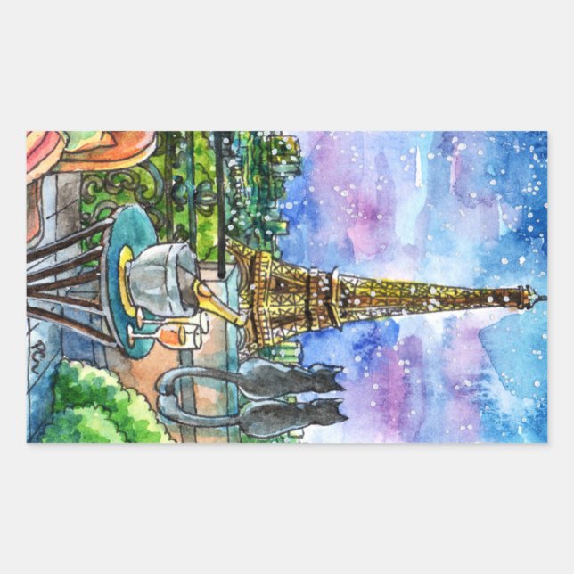 Love in Paris Sticker (Front)