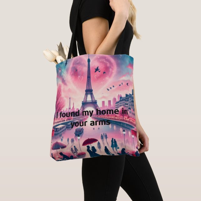 LOVE IN PARIS TOTE BAG (Close Up)