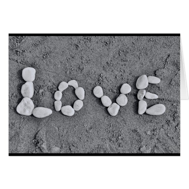 Love in Pebbles (Front Horizontal)