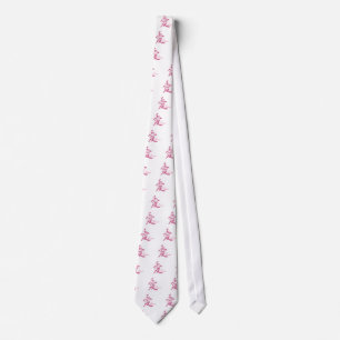 Love in Pink (Kanji) Tie