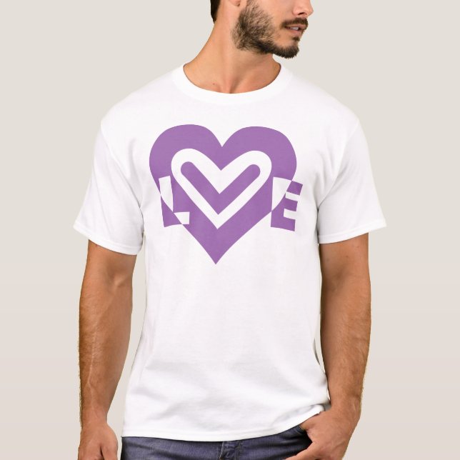 Love in Purple T-Shirt (Front)