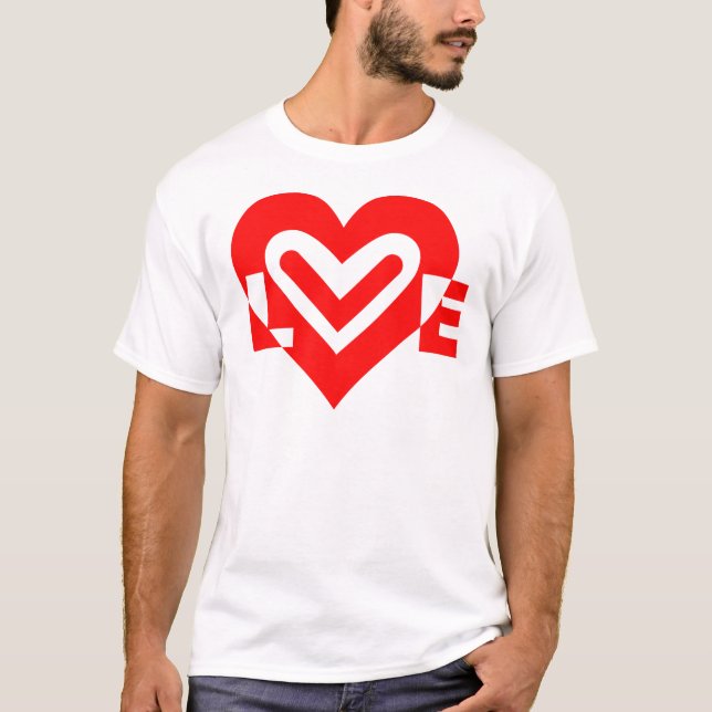 Love in Red T-Shirt (Front)
