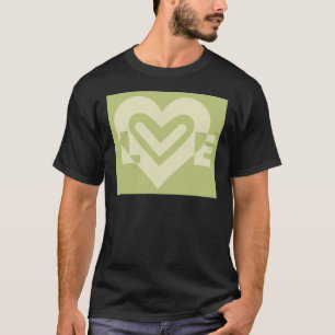 Love in Sage Green T-Shirt
