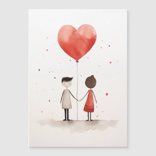 Love in Simplicity Magnetic Invitation